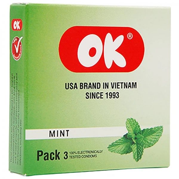 Sku Hộp 3 Bao Cao Su Ok01