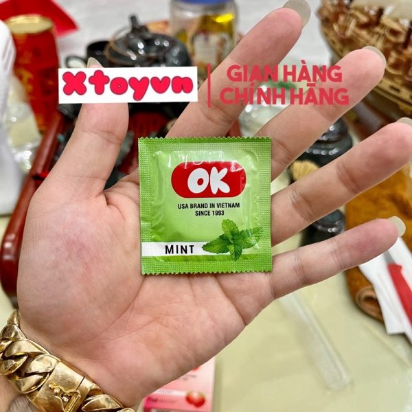 Sku Lẻ 1 Bao Cao Su Ok02